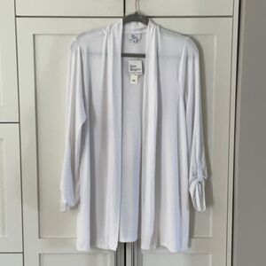 Kim Rogers Open Cardigan Sweater